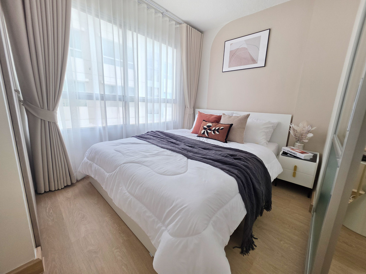 For SaleCondoLadkrabang, Suwannaphum Airport : K-6835 🔥🔥 Beautiful room, newly decorated, ready to move in!! Lumpini Lat Krabang 2 near Suvarnabhumi Airport