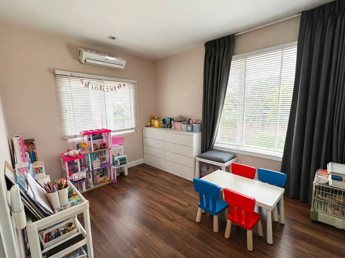 For SaleHousePattanakan, Srinakarin : K-6830 BEST DEAL🔥🔥 Urgent sale! Single house, Golden Village On Nut, Phatthanakan, ready to move in.