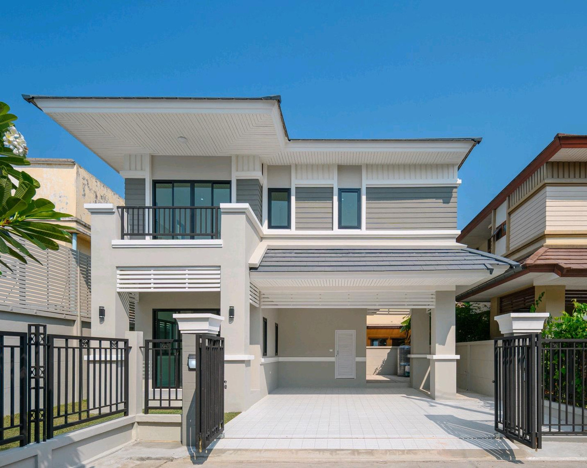 ขายบ้านพระราม 5 ราชพฤกษ์ บางกรวย : (ขาย!!) บ้านเดี่ยวโครงการ 🏡 สุชาวาลัย พระราม 5 🌿