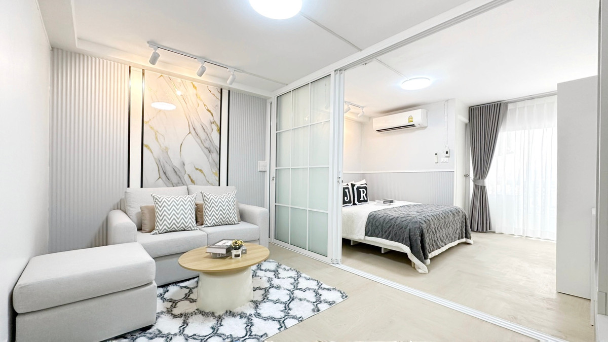 ขายคอนโดรัชดา ห้วยขวาง : คอนโดย่านสุทธิสาร ใกล้ MRT ✨ แหล่งของกินเพียบ!  🎁 ตกแต่งใหม่ เฟอร์ครบ พร้อมเครื่องใช้ไฟฟ้า🤩📌โครงการ รีเจ้นท์ รัชดา ทาวเวอร์ 📌