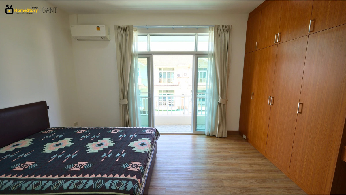 For SaleTownhomeRama3 (Riverside),Satupadit : 3-Story Townhome, 2 Units, Ready to Move In, City Center, Arunphat Village, Rama 3 (Gant-344)