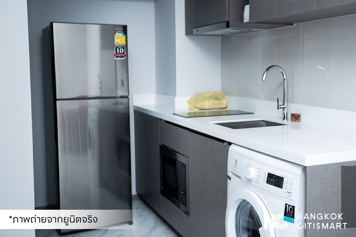 For RentCondoSukhumvit, Asoke, Thonglor : 🔥 Ready to move in RHYTHM Ekkamai (1 bedroom 35 sq.m.) Beautiful room plan divided into proportions. Interested: 095-370-1451 (Kate)