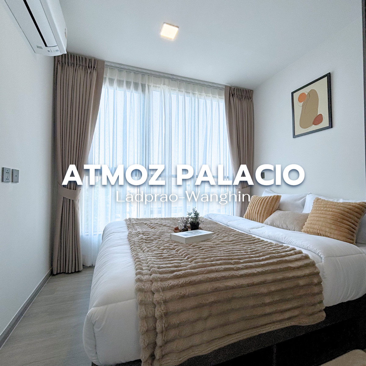 For RentCondoKasetsart, Ratchayothin : 🏙️ Condo for Rent: ATMOZ Palacio Ladprao - Wanghin🌳 LINE : @steadfastre