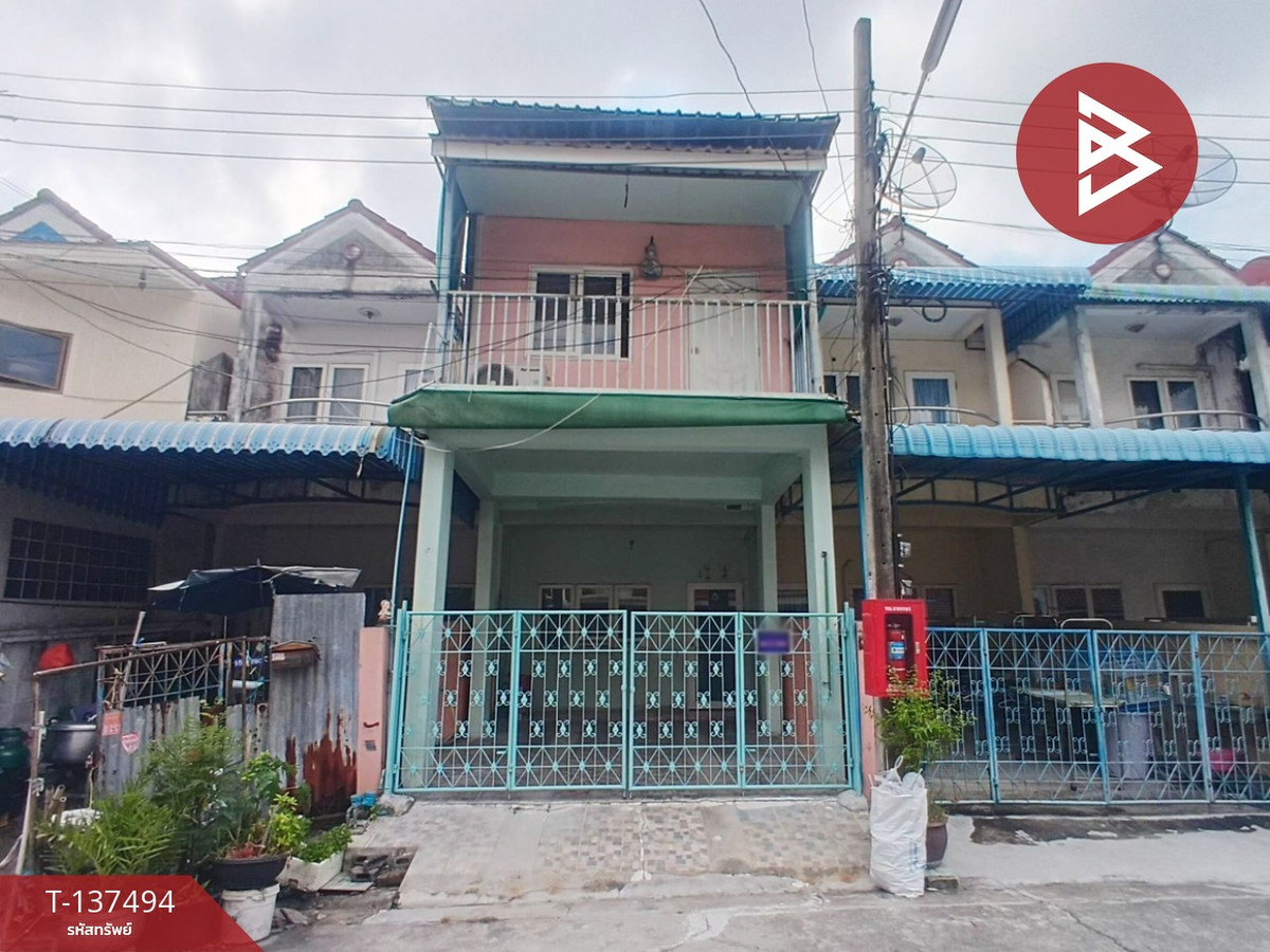 For SaleTownhomeSamut Prakan,Samrong : Townhouse for sale Fueang Fa Villa 10 Village, Phraeksa, Samut Prakan