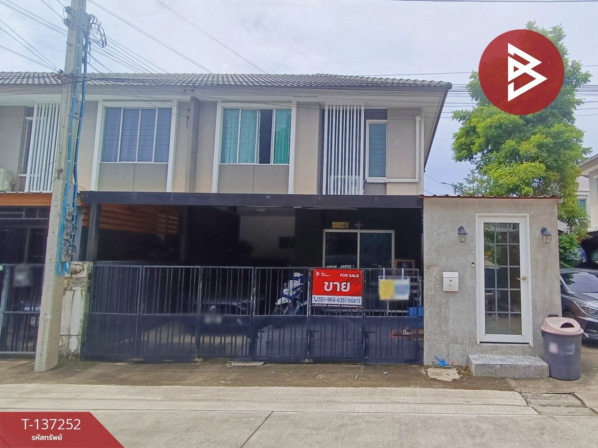 ขายทาวน์โฮมสมุทรปราการ สำโรง : ขายทาวน์เฮ้าส์ หมู่บ้านพฤกษาวิลล์66/2 บางนา-หนามแดง บางพลี สมุทรปราการ