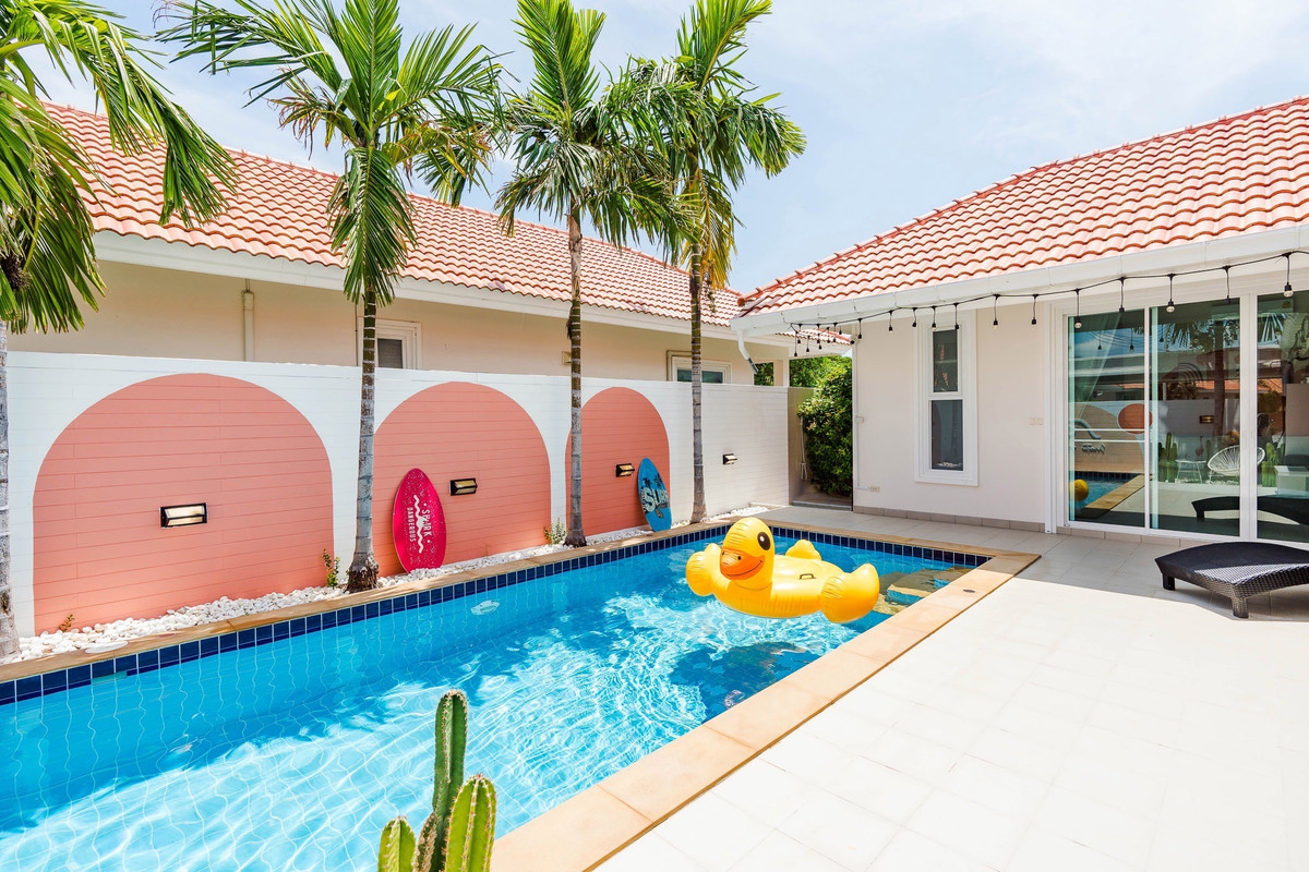 ขายหัวหิน ประจวบคีรีขันธ์ : ขาย พูลวิลล่า  3 ห้องนอน 2 ห้องน้ำ  Winter Home Villa Huahin | พร้อมปล่อยเช่าทันที ไม่ต้องซื้อเพิ่ม