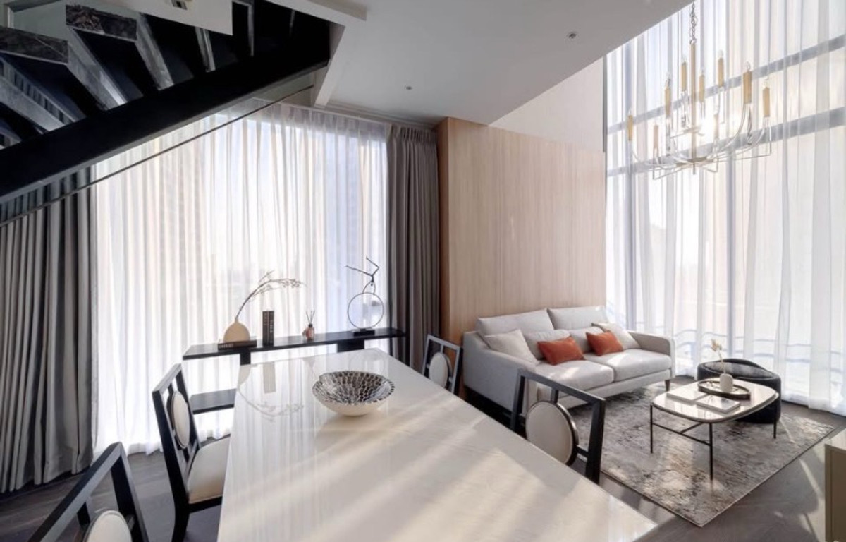 For RentCondoSukhumvit, Asoke, Thonglor : Condo for rent🔥LAVIQ Sukhumvit 57🔥11th-12th floor🔥98 sq m🔥Duplex🔥R64-2