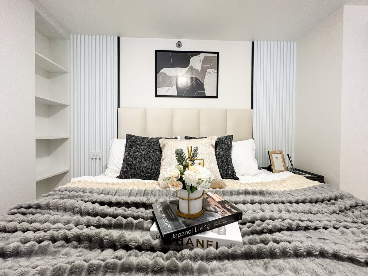 ขายคอนโดนวมินทร์ รามอินทรา : ขายด่วน 🔥 2.29 ลบ. คอนโด Duplex 2 ชั้น สไตล์มินิมอล  