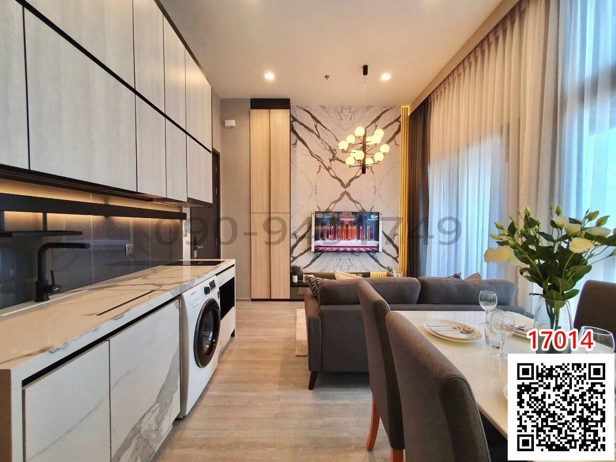 ให้เช่าคอนโดอ่อนนุช อุดมสุข : เช่า คอนโด The Line Sukhumvit 101 ใกล้รถไฟฟ้า BTS ปุณณวิถี 250 เมตร