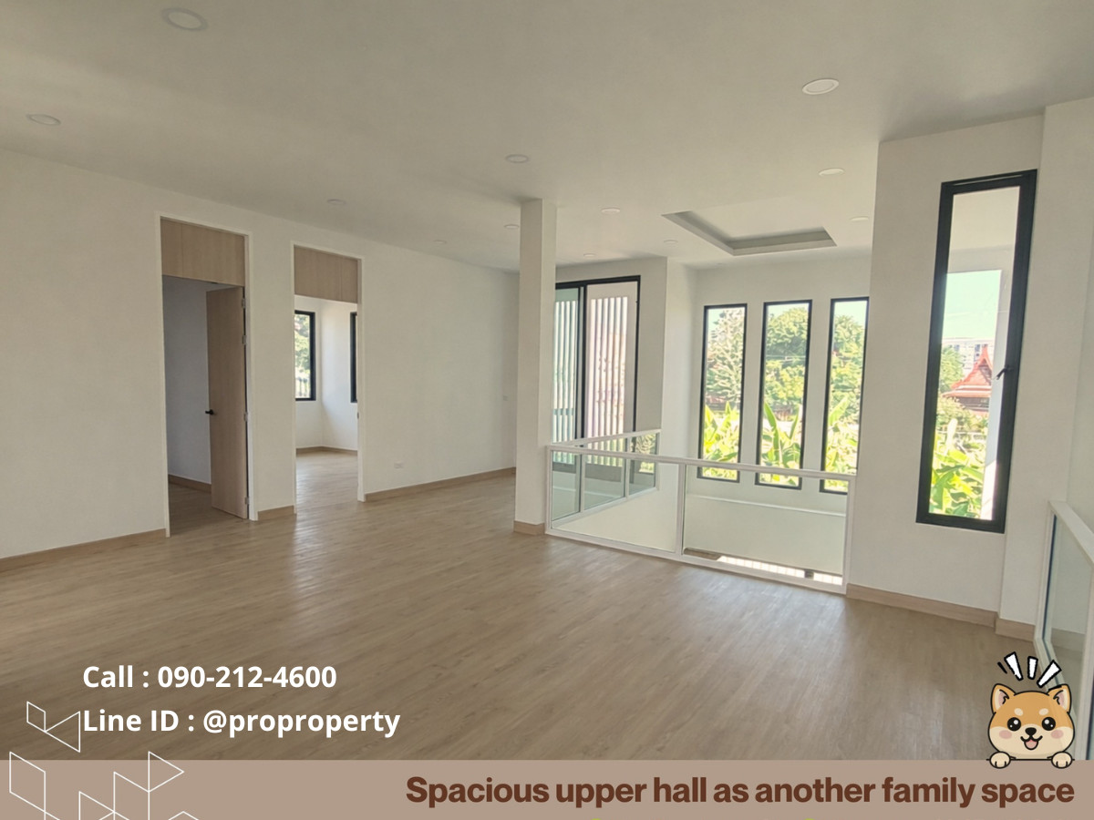 ให้เช่าบ้านรัชดา ห้วยขวาง : บ้านเดี่ยวให้เช่า บนทำเลศักยภาพ! ซอยรัชดา 32 บ้านเดี่ยวสร้างใหม่ 108 ตร.ว.