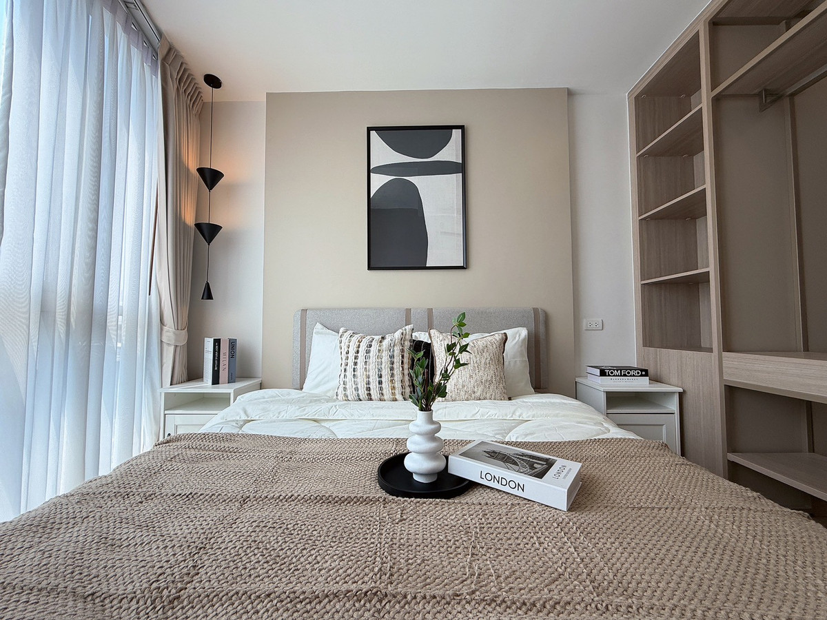 For SaleCondoOnnut, Udomsuk : K-6843 🔥🔥 Beautiful room, newly decorated, ready to move in!! The Nest Sukhumvit 71, near BTS Phra Khanong.