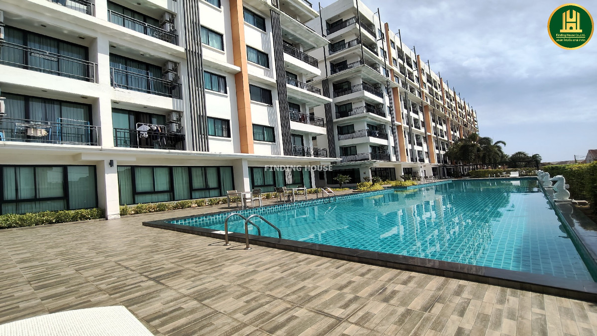 For SaleCondoSriracha Laem Chabang Ban Bueng : For sale: The Time Condo Ao Udom-Kasetsart University, Sriracha, 32 sq m., beautiful room, ready to move in immediately.