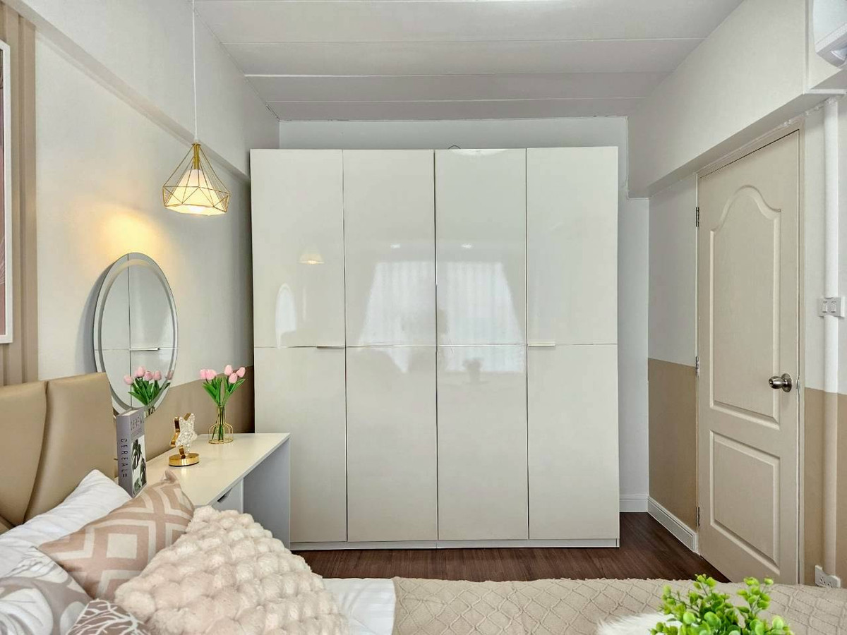 For SaleCondoChokchai 4, Ladprao 71, Ladprao 48, : Good location, near Big C Lat Phrao Very beautifully decorated, 1 bedroom, price 1.49 million, make an appointment to see the room 0925141987