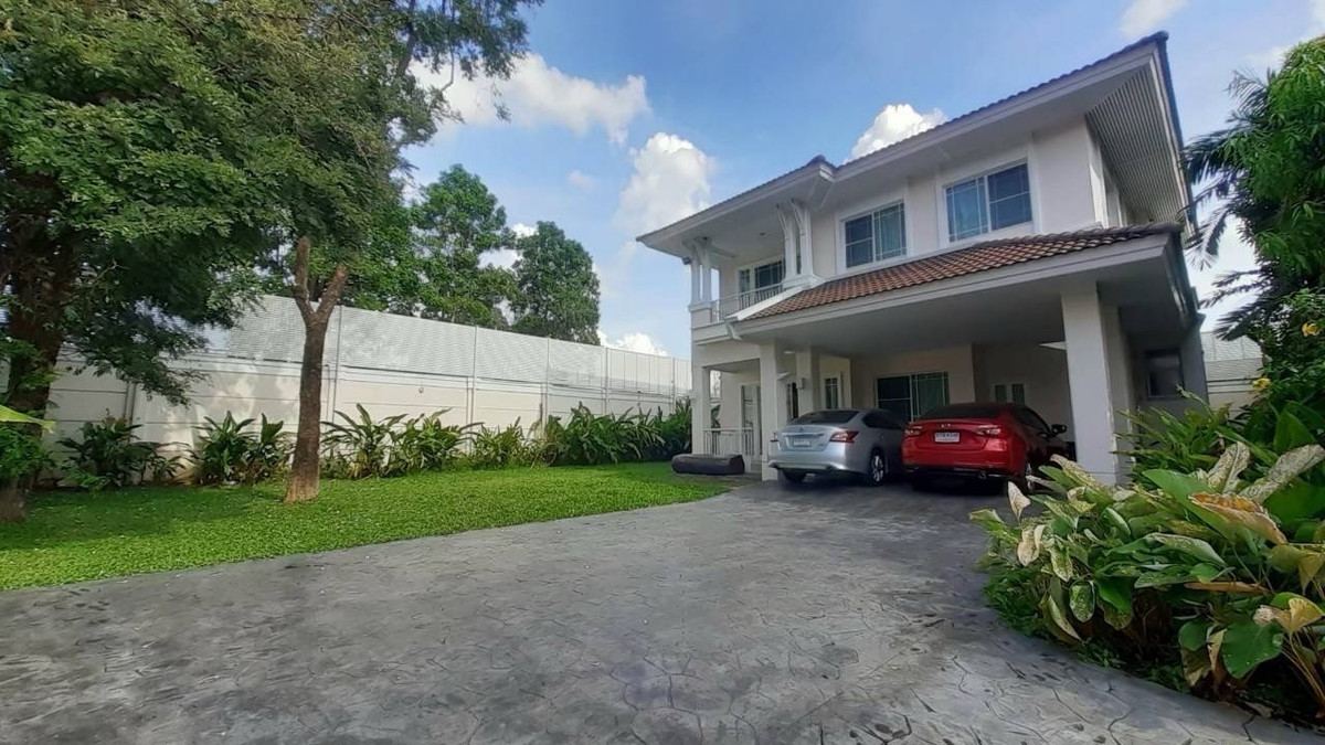 ขายบ้านบางแค เพชรเกษม : 🔥ขายบ้านเดี่ยว หลังริม หมู่บ้านนันทวัน สาทร-ราชพฤกษ์ ราคาดีมาก 🔥