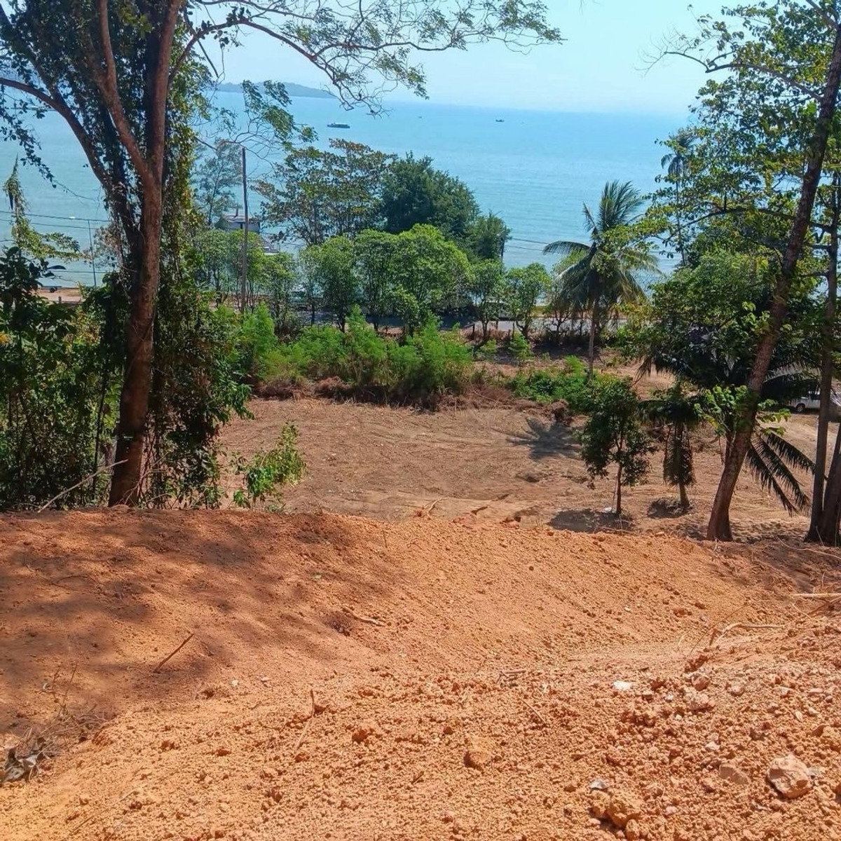 For SaleLandPhuket : Seaview land Phuket east coast Andaman Sea frontage 8 rai ideal for luxury villa or resort 