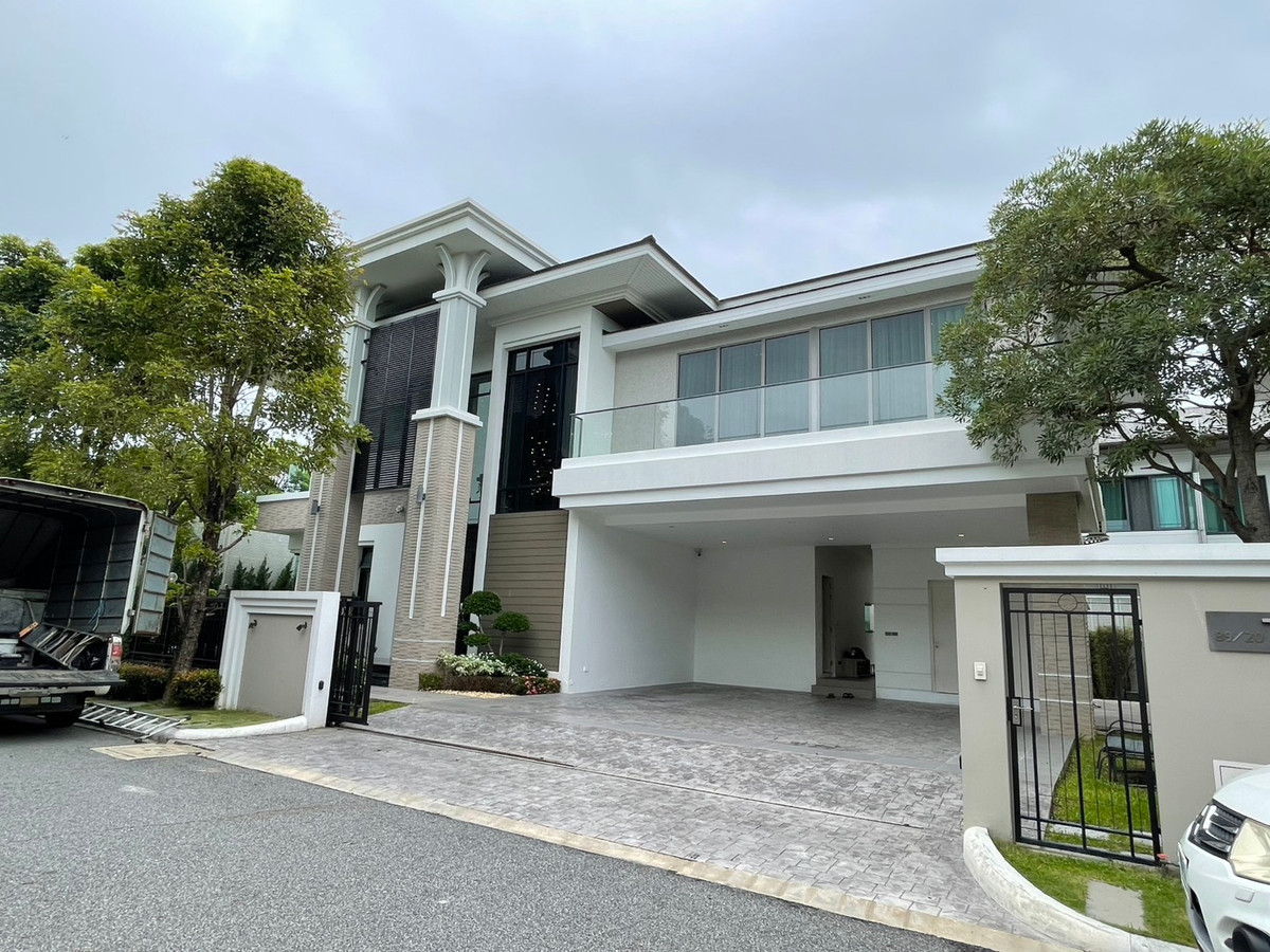 For RentHouseEakachai, Bang Bon : The Pavilla (Private Residences) Bangbon 3 Luxury House for Rent 4 Bedrooms 485 Sq.m. Please call: 062-496-6454