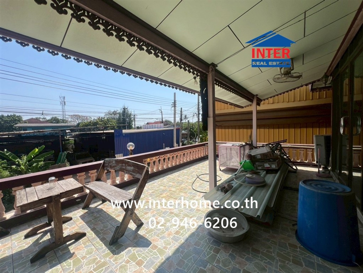 For SaleHouseNonthaburi, Bang Yai, Bangbuathong : 2-story detached house, 113 sq m. Detached house, Soi Wat Som Kliang. Near Phra Pin Market 3 Kanchanaphisek Road, Road 3016 (Pracha Uthit), Bang Yai, Nonthaburi