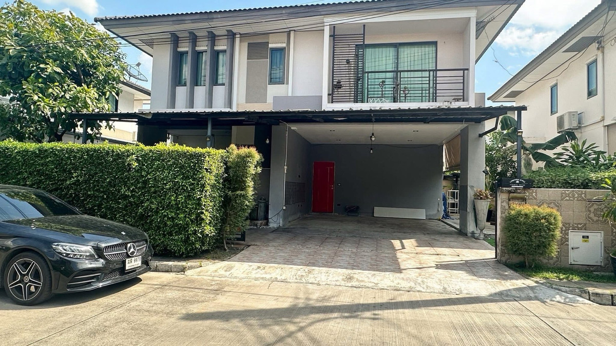 ให้เช่าบ้านนวมินทร์ รามอินทรา : บ้านเช่าวัชรพล ใกล้เซ็นทรัลรามอินทรา 67ตรว. 3นอน 3น้ำ มีห้องแม่บ้านพร้อมห้องน้ำในตัว บ้านสวยตกแต่งครบพร้อมอยู่