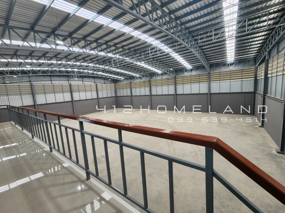 For RentWarehouseSamut Prakan,Samrong : Warehouse for rent, 873 sq m., 2-story office, area 1 rai, water and electricity ready, big cars can enter, easy to travel, Bang Bo, Samut Prakan.