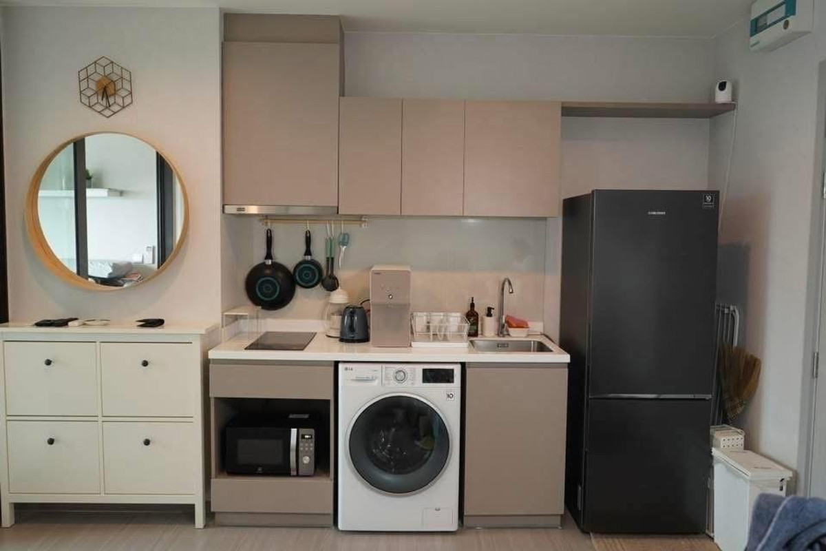 For RentCondoOnnut, Udomsuk : For Rent 🔥 Life Sukhumvit 62 🔥 Fully furnished with appliances, near BTS Bang Chak.