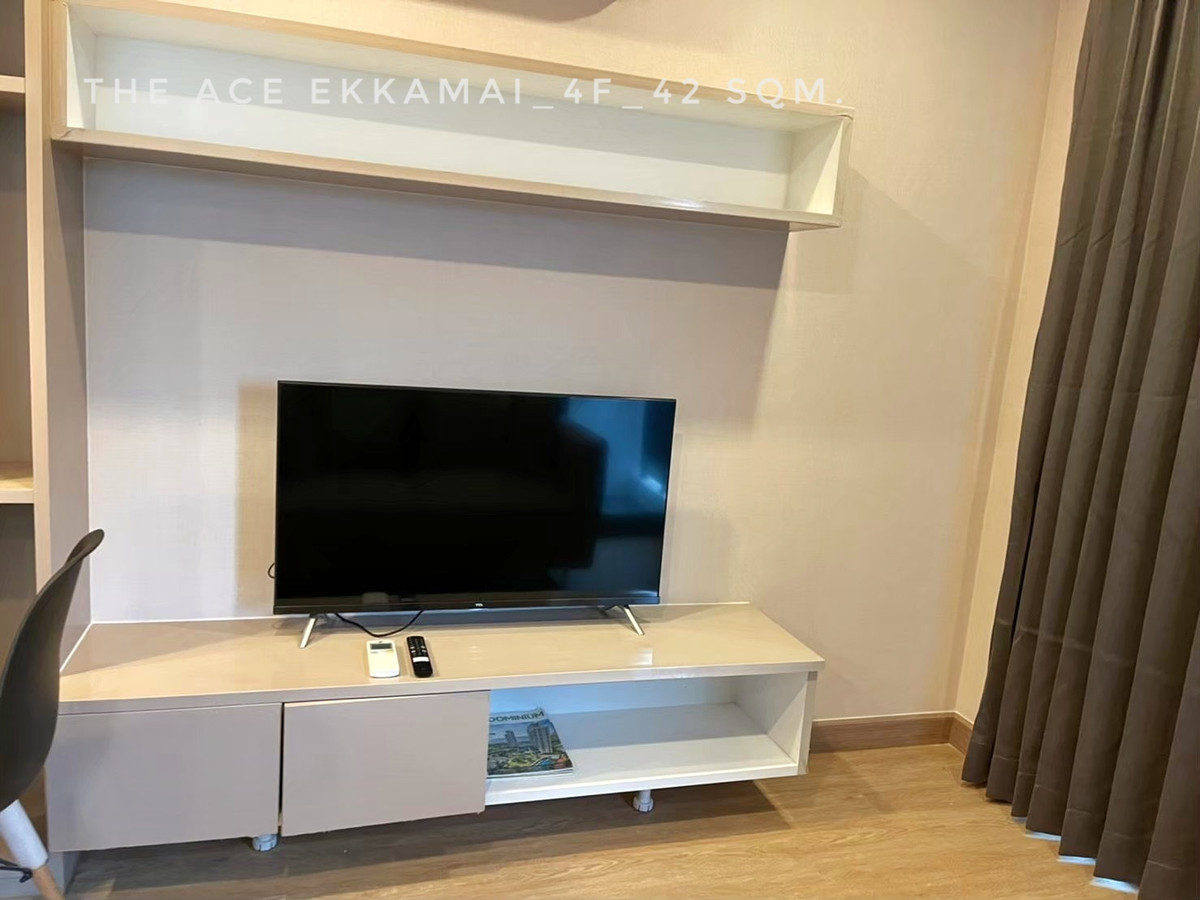 ให้เช่าคอนโดสุขุมวิท อโศก ทองหล่อ : 🎉ให้เช่าห้องคอนโด The Ace Ekkamai 1 ห้องนอน ใกล้รร.นานาชาติเอกมัย Donki Tops Supermarket Big C