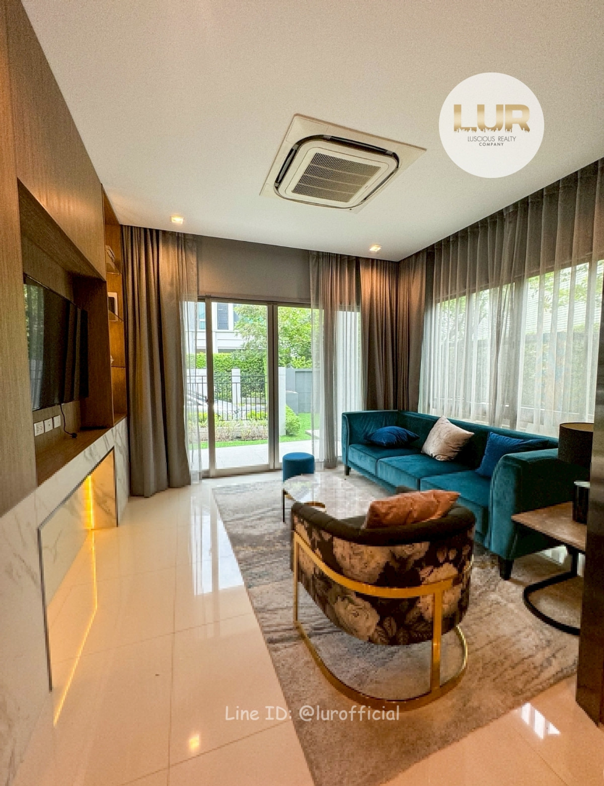 For RentHouseSeri Thai, Ramkhamhaeng Nida : ✨Luxury detached house for rent, Bangkok Boulevard Signature Ladprao-Serithai✨ 3 bedrooms, 4 bathrooms, fully furnished.