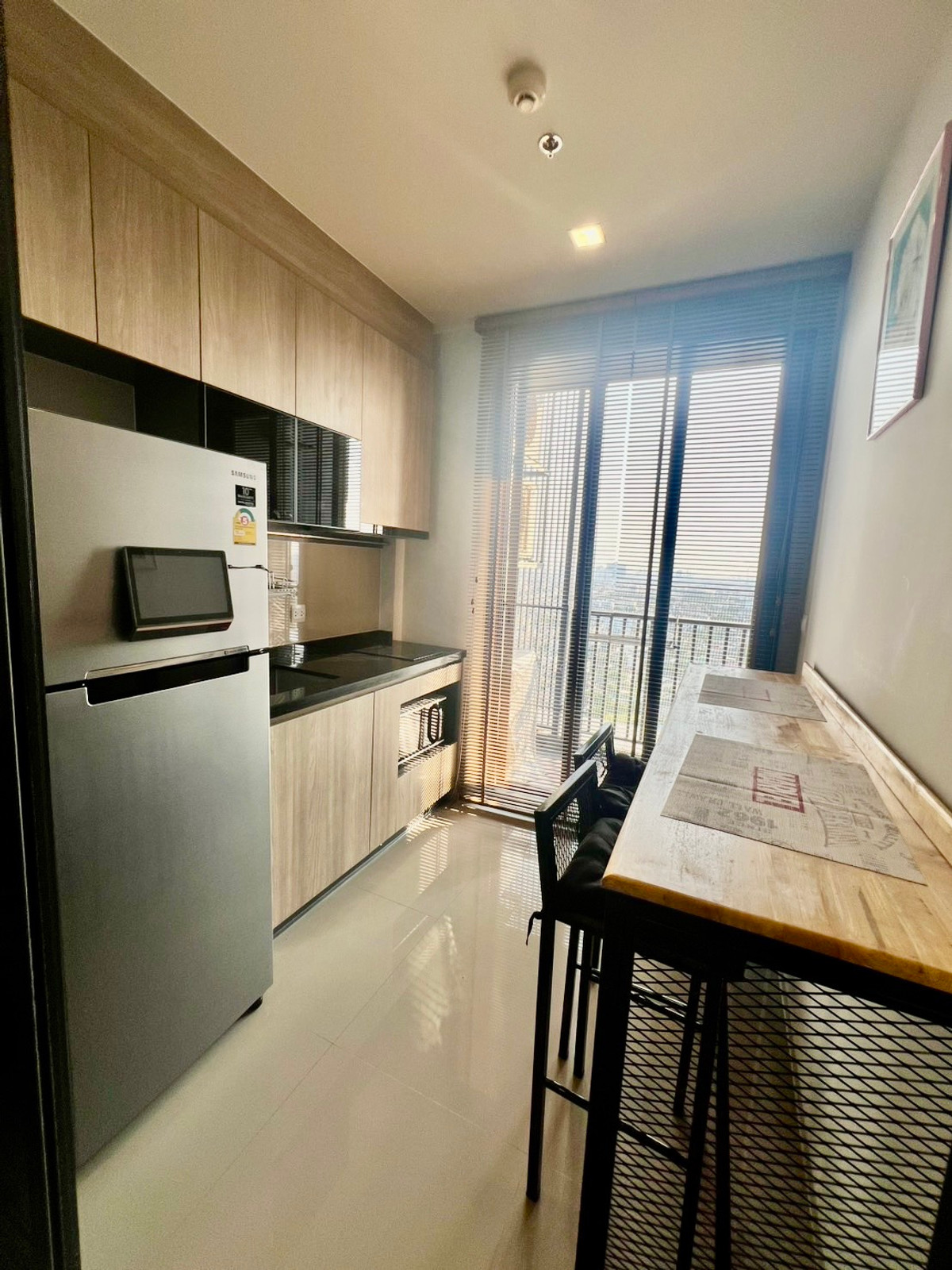 ให้เช่าคอนโดบางซื่อ วงศ์สว่าง เตาปูน : 🏙️ ให้เช่าคอนโด The Line วงศ์สว่าง ชั้นสูง วิวสวยมาก! 🔥 ห้องสวย แต่งครบ พร้อมอยู่ วิวสะพานพระราม 7