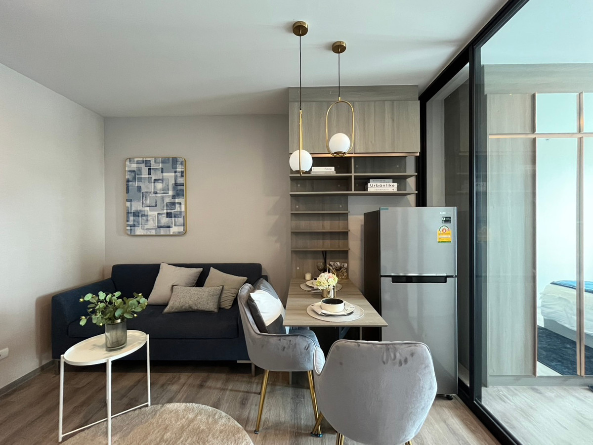 For SaleCondoBangna, Bearing, Lasalle : [For Sale] Knightsbridge Collage Sukhumvit 107 – Fully furnished room, open view, north direction, receives wind all year long!