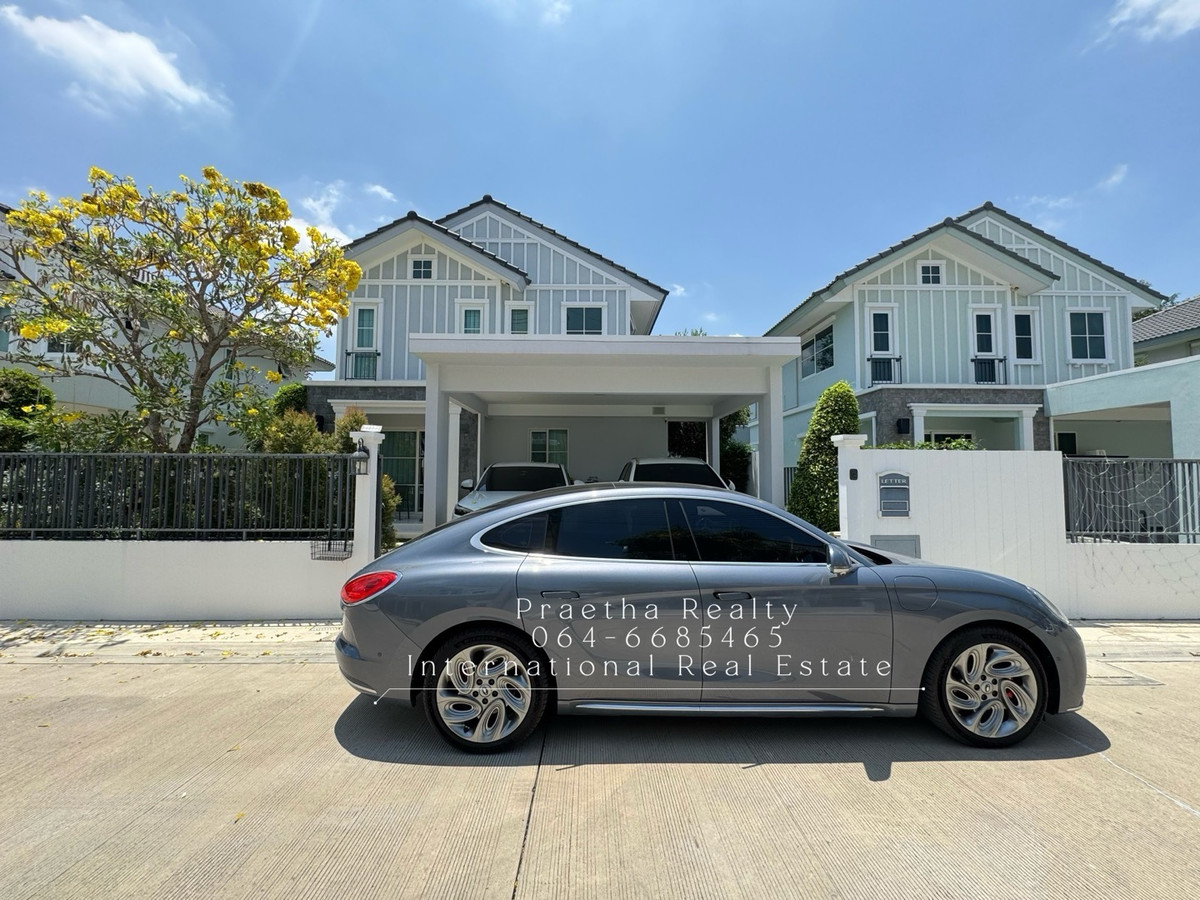 ให้เช่าบ้านบางนา แบริ่ง ลาซาล : ให้เช่าด่วน บ้านเดี่ยว ทำดีมาก วิลลาจิโอ2 ศรีนครินทร์-บางนา กม.7 ใกล้เมบางนาเพียง5นาที ราคาเพียง55,000บาท ราคานี้หายากมาก ตกแต่งสวยมาก ค่ะ 
3นอน3น้ำ 137 ตรม