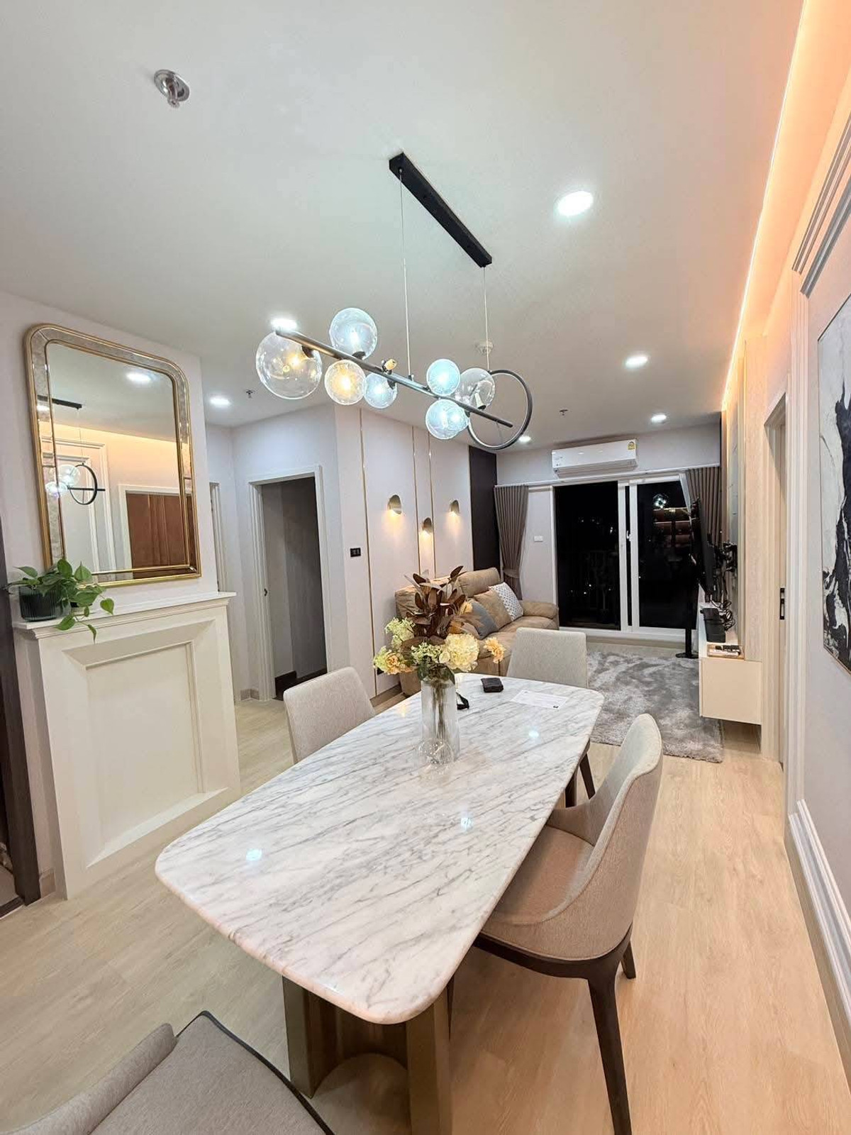 For RentCondoRamkhamhaeng, Hua Mak : For Rent 🔥 Supalai Veranda Ramkhamhaeng 🔥 2 Bedrooms, 2 Bathrooms, Fully Furnished and Equipped with Appliances. Near MRT Orange Line.