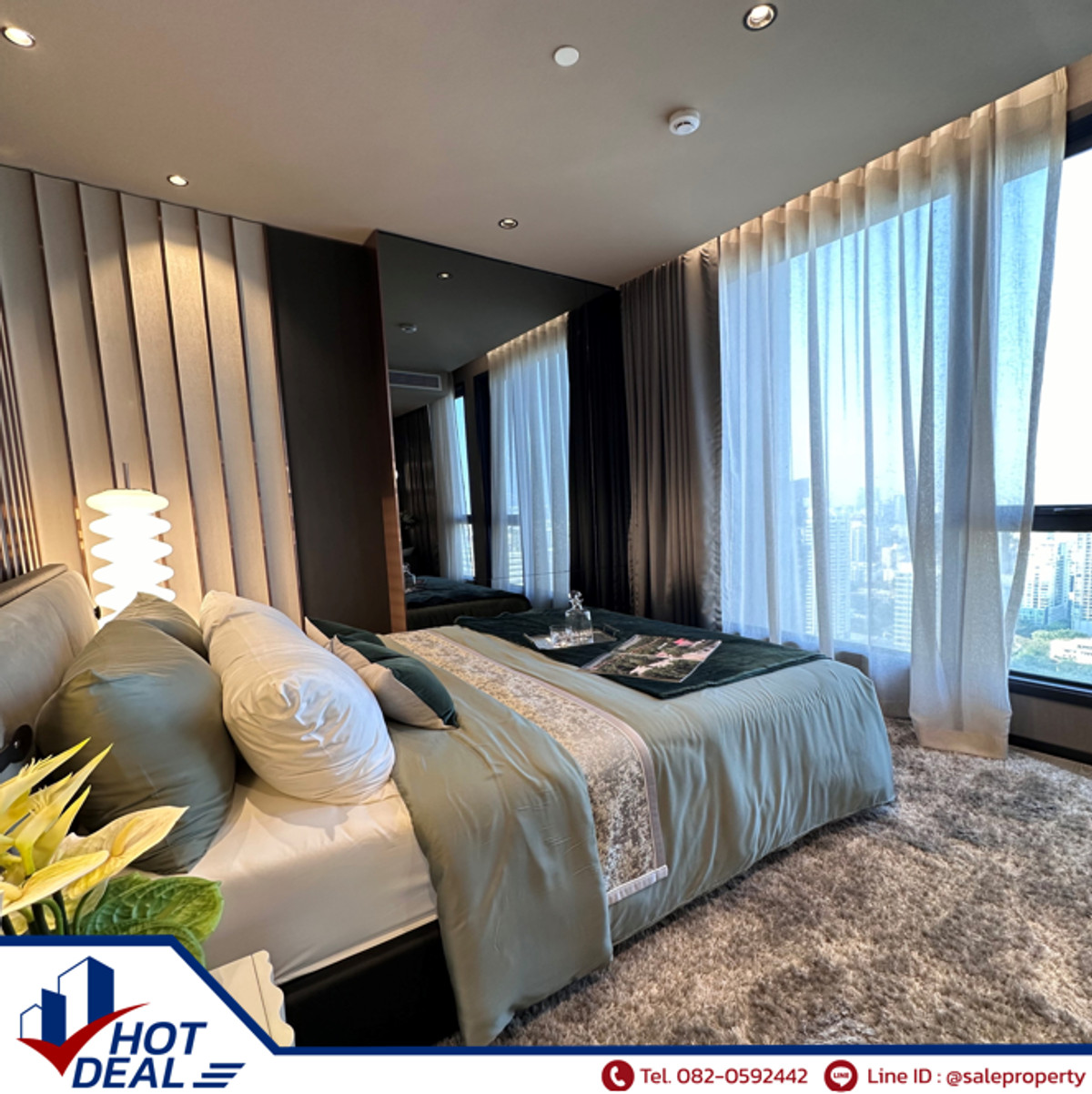 For SaleCondoSukhumvit, Asoke, Thonglor : 🔥Hot deal🔥 Project price. Register to receive an additional discount of 9.9 million baht.***