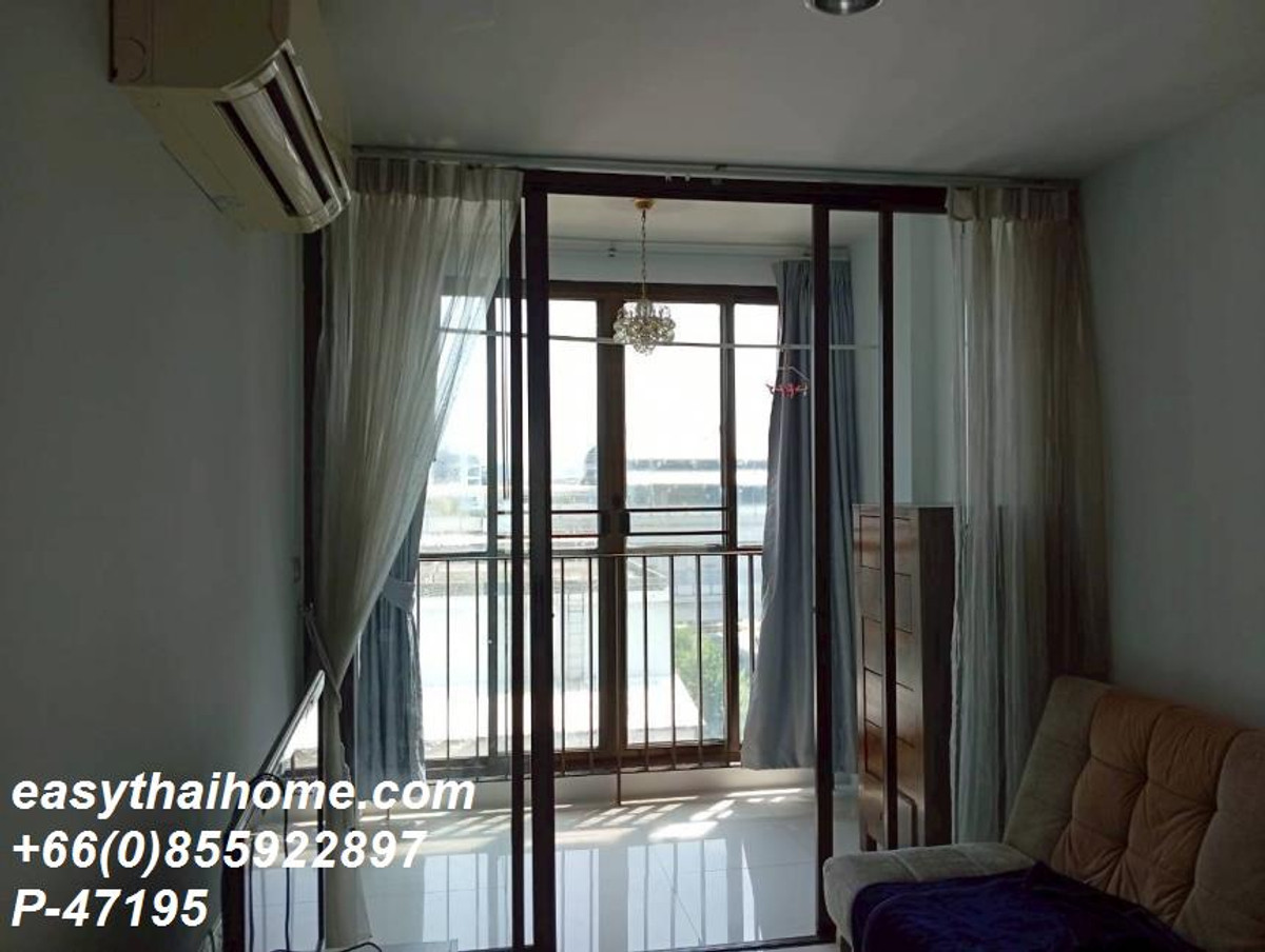 For RentCondoWongwianyai, Charoennakor : P-47195 IDEO Blucove Sathorn: Stunning City View 1-Bedroom for Rent Near Wongwian Yai  BTS  - 12,000 THB Line Id: @easythaihome 085-592-2897