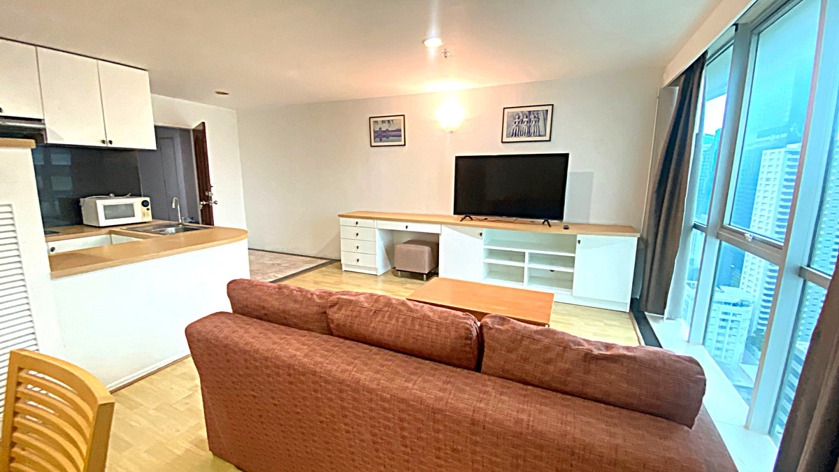 ให้เช่าคอนโดสุขุมวิท อโศก ทองหล่อ : คอนโด 2 ห้องนอน 1 ห้องน้ำ ขนาด 83 ตารางเมตร ที่อโศกเพลส ให้เช่า 30,000 บาทต่อเดือน ซอยสุขุมวิท 21 สถานีรถไฟฟ้า BTS อโศก