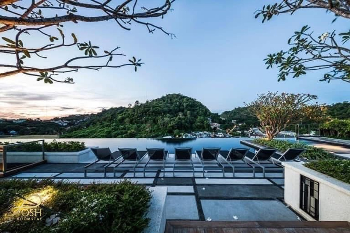 For SaleCondoPhuket : The Base Height Condo by Sansiri – Samkong, near Bangkok Hospital Newly renovated in Japandi style.