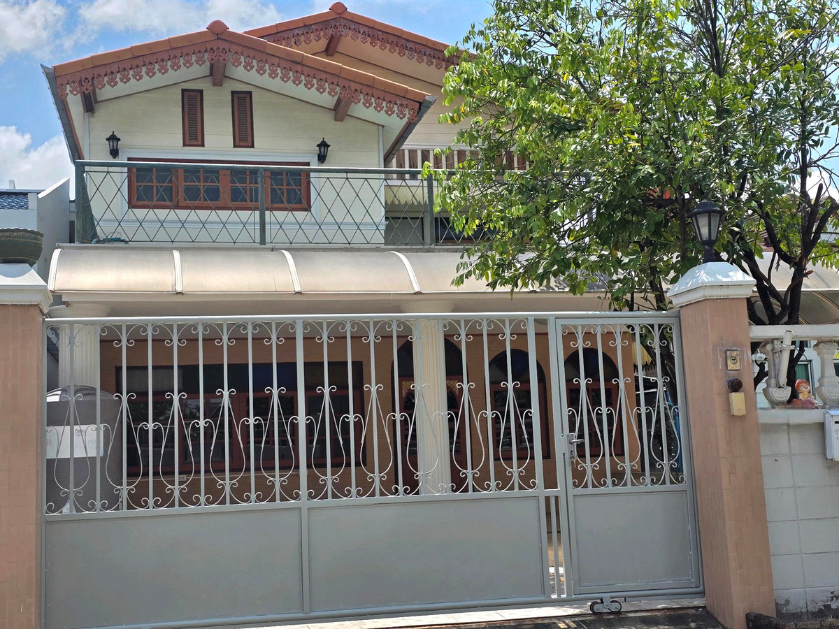 ให้เช่าบ้านพัฒนาการ ศรีนครินทร์ : ให้เช่าบ้านเดี่ยว2ชั้น 62ตรว. ถนนพัฒนาการ(แอร์6เครื่อง) ใกล้แม็กแวลู่Maxvalu