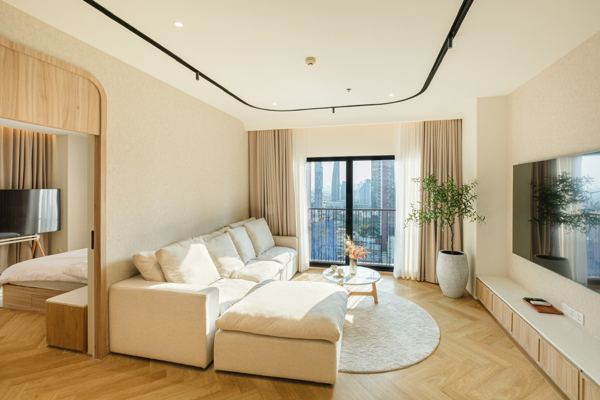 For SaleCondoSukhumvit, Asoke, Thonglor : 🏙️✨ Condo for sale Noble Reveal | 2 bedrooms, beautiful, high floor (HBH-HL-107)