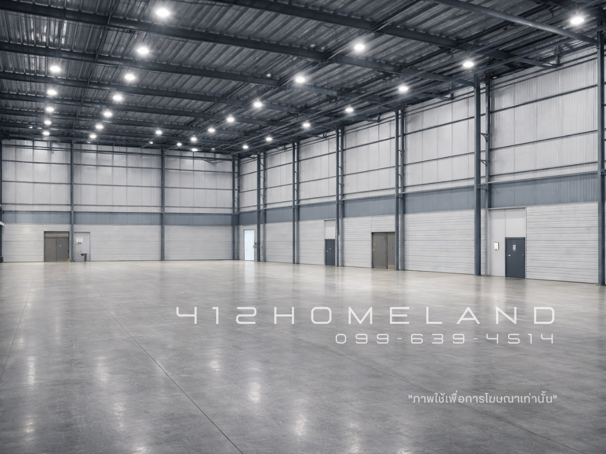 ให้เช่าโกดังฉะเชิงเทรา : เปิดจองแล้ว! โกดัง/โรงงานสร้างใหม่ ขนาด 1,400 - 3,500 ตร.ม.💜ผังสีม่วง บางนา-ตราด กม.35 
