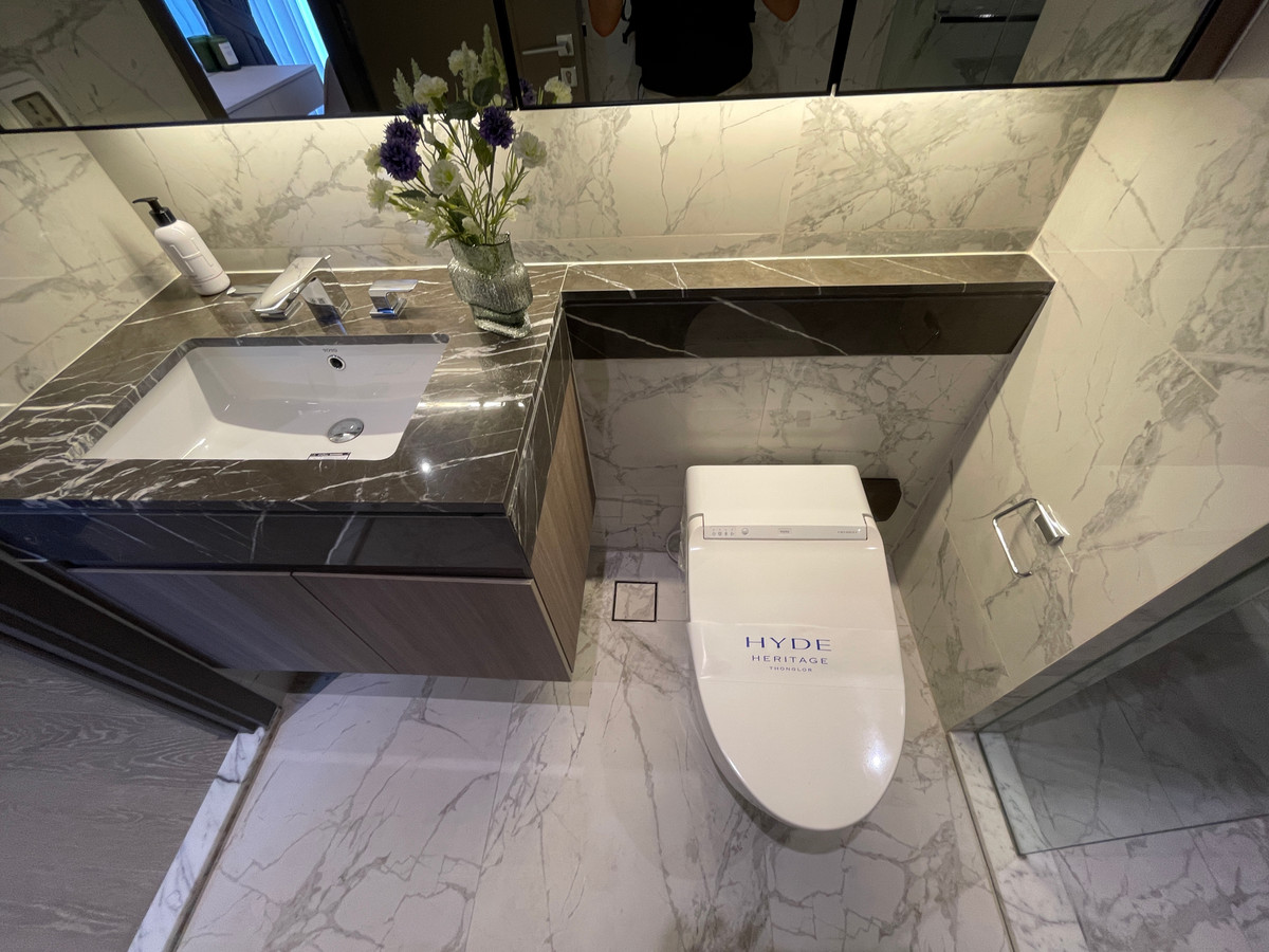 For SaleCondoSukhumvit, Asoke, Thonglor : [THE CROWN JEWEL] 3-Bedroom Rare Unit @ Hyde Heritage Thonglor – Superior life on the 31st floor, northern skyline view. A new definition of the word 