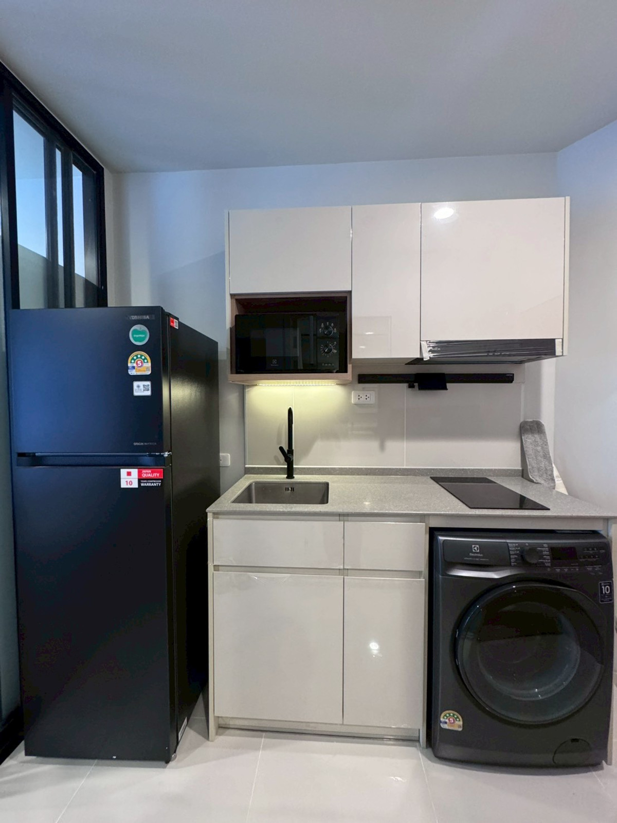 For RentCondoSukhumvit, Asoke, Thonglor : New Renovate FOR RENT Culture Thonglor Studio 26 sq.m. Ready to move in 300 m. to BTS Thonglor 22,000 THB / month