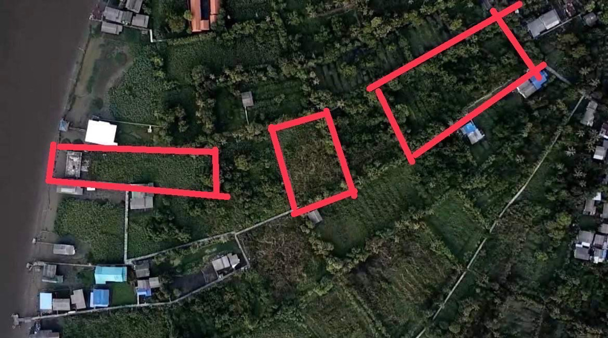 ขายที่ดินแจ้งวัฒนะ เมืองทอง : ขายที่ดินเปล่า ไม่มีสิ่งปลูกสร้าง เกาะเกร็ด ที่ดิน 7 ไร่ 1 งาน 13 ตารางวา มีที่งอกติดแม่น้ำเจ้าพระยาประมาณ 1 ไร่