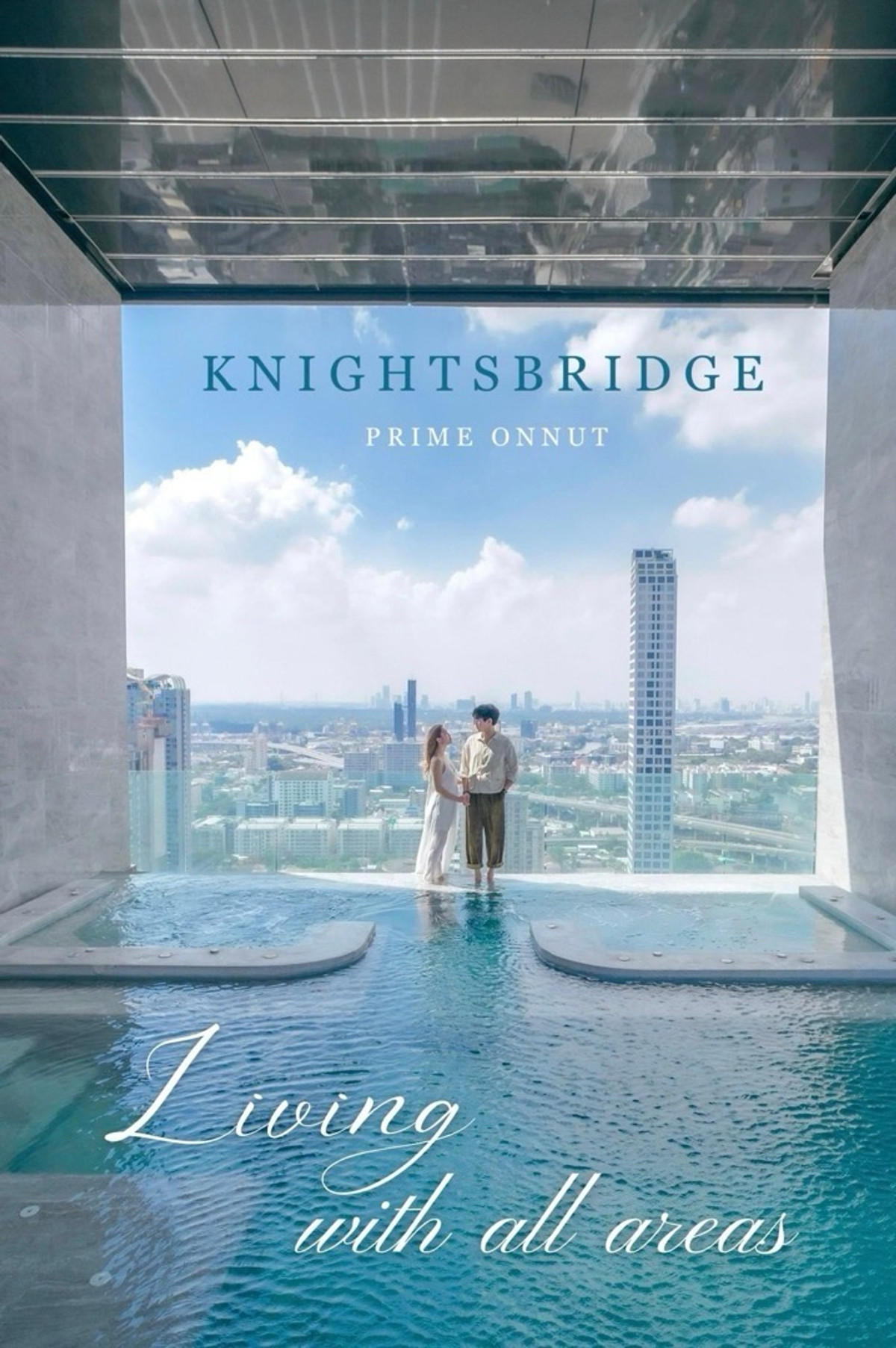 For RentCondoOnnut, Udomsuk : [For Rent] Knightsbridge Prime Onnut Condo @BTS On-Nut. Good location 16,500 baht/month. Beautiful unit. Safe from Earthquake incident.