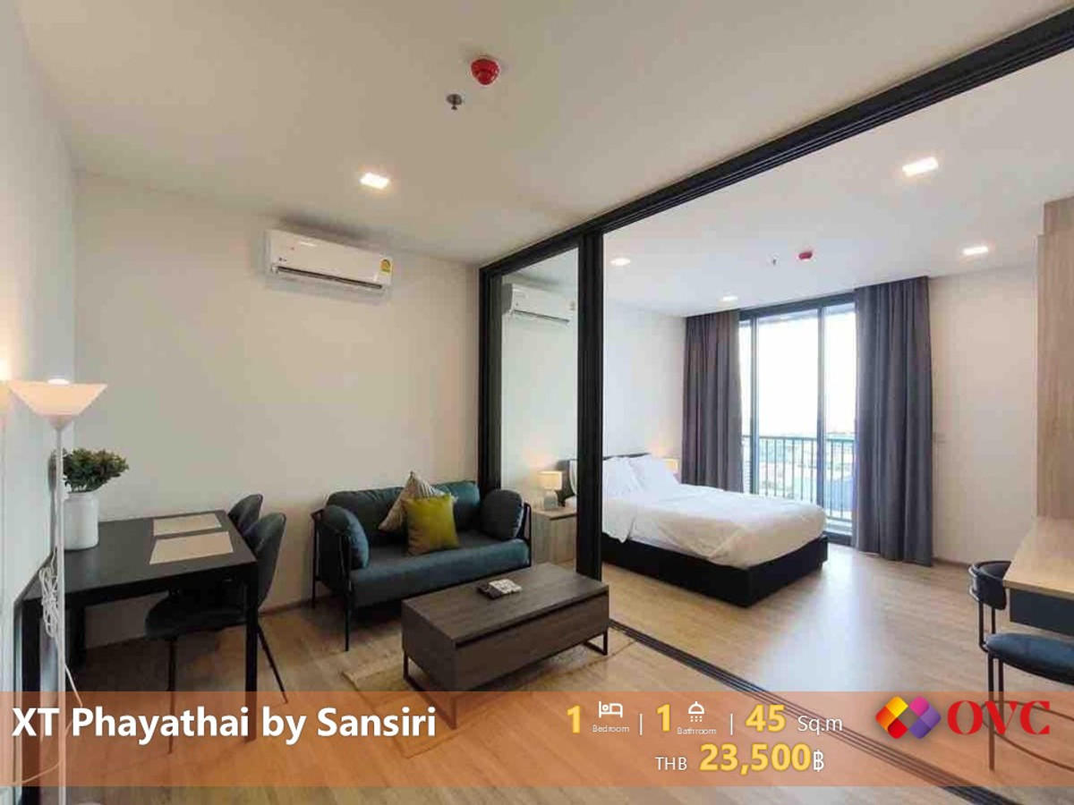 ให้เช่าคอนโดราชเทวี พญาไท : Ready for Rent @XT Phayathai by Sansiri