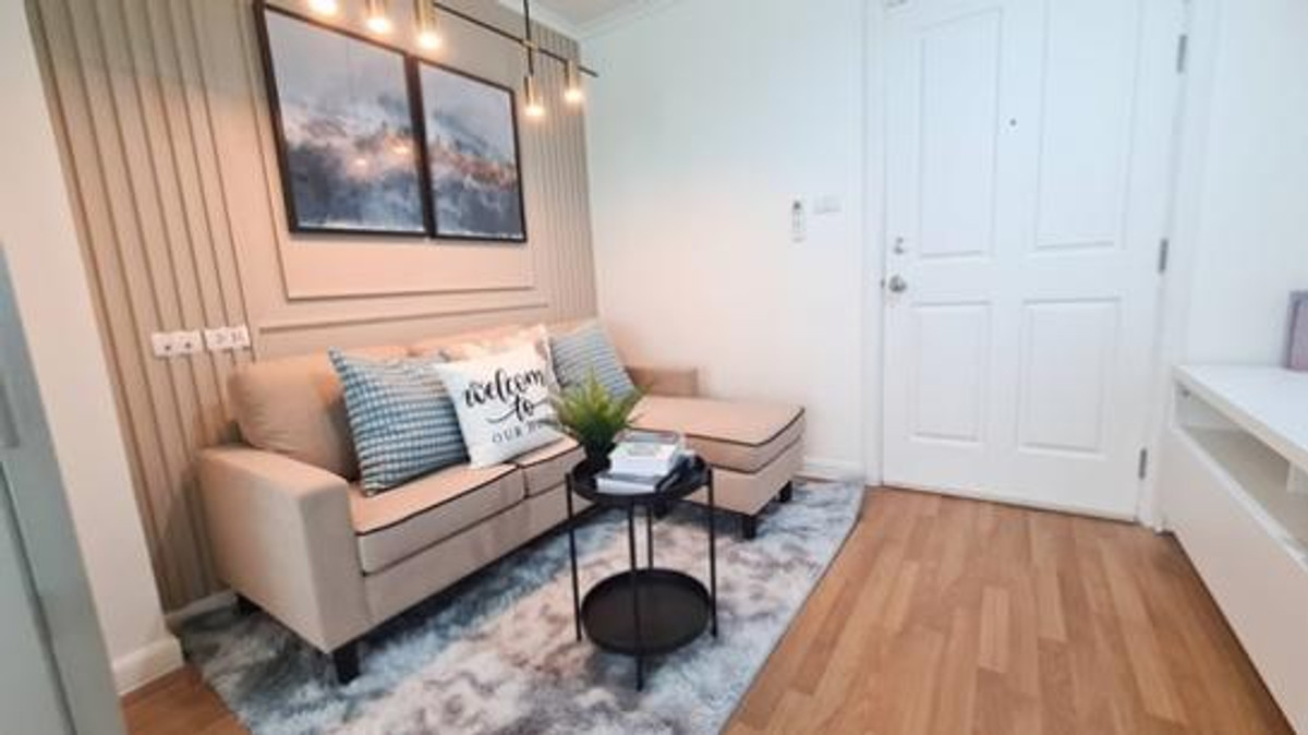 For SaleCondoRama3 (Riverside),Satupadit : Very awesome, Lumpini Park Riverside Rama 3 Condo, beautiful room, live like at a riverside resort, installments 7,xxx, convenient transportation, close to Terminal 21, near Central Rama 3, very cutely decorated room, divided into proportions, selling che