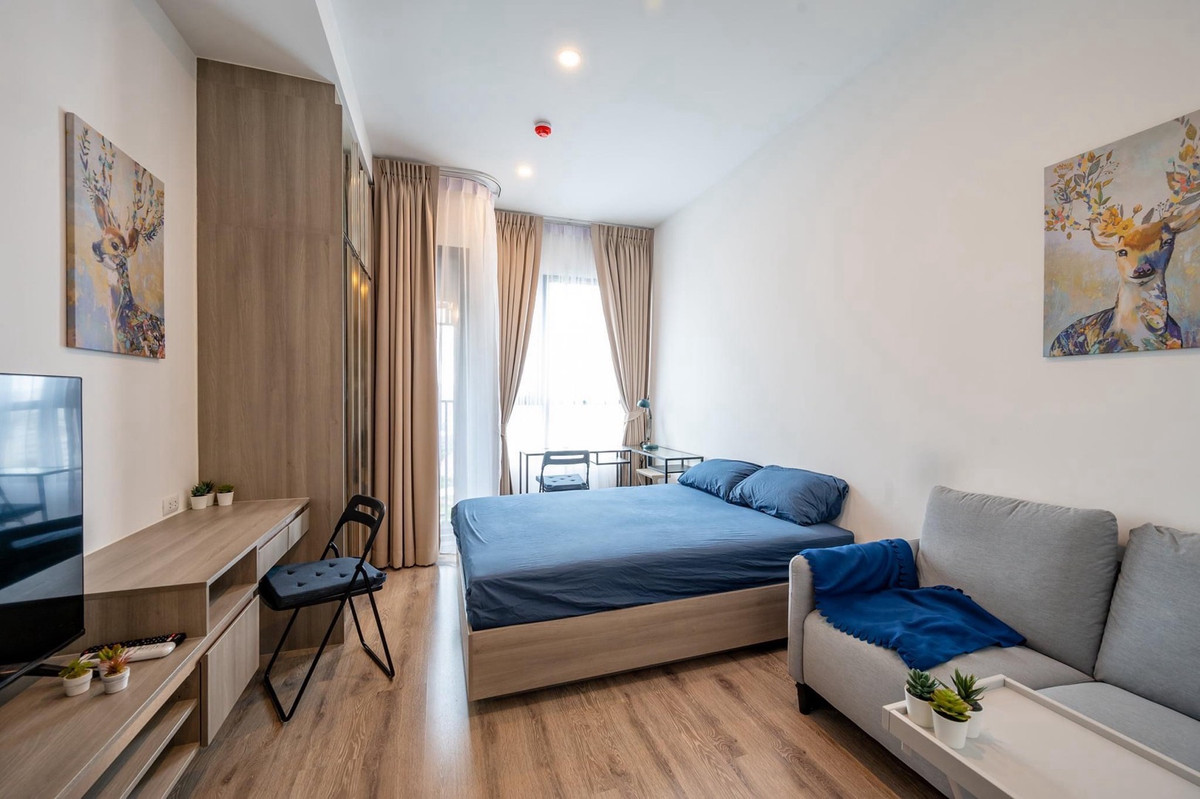 For RentCondoOnnut, Udomsuk : [For Rent] Knightsbridge Prime Onnut Condo @BTS On-Nut. Good location 16,500 baht/month. Beautiful unit. Safe from Earthquake incident.