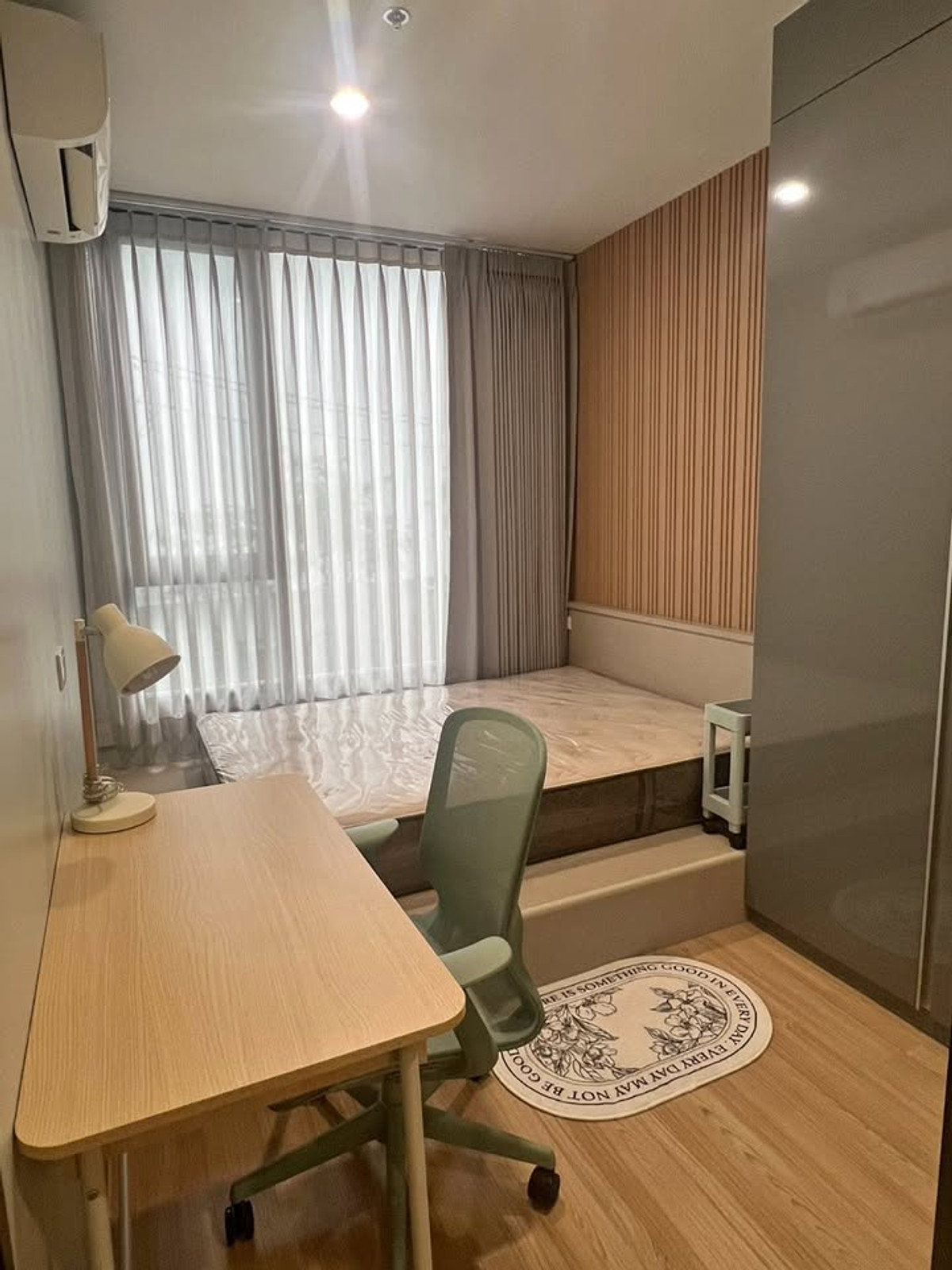 For RentCondoOnnut, Udomsuk : ✨🌿 Brand new room, fully furnished, near BTS Punnawithi, only 400 m. | Skyrise Avenue Sukhumvit 64/2 🚆💖