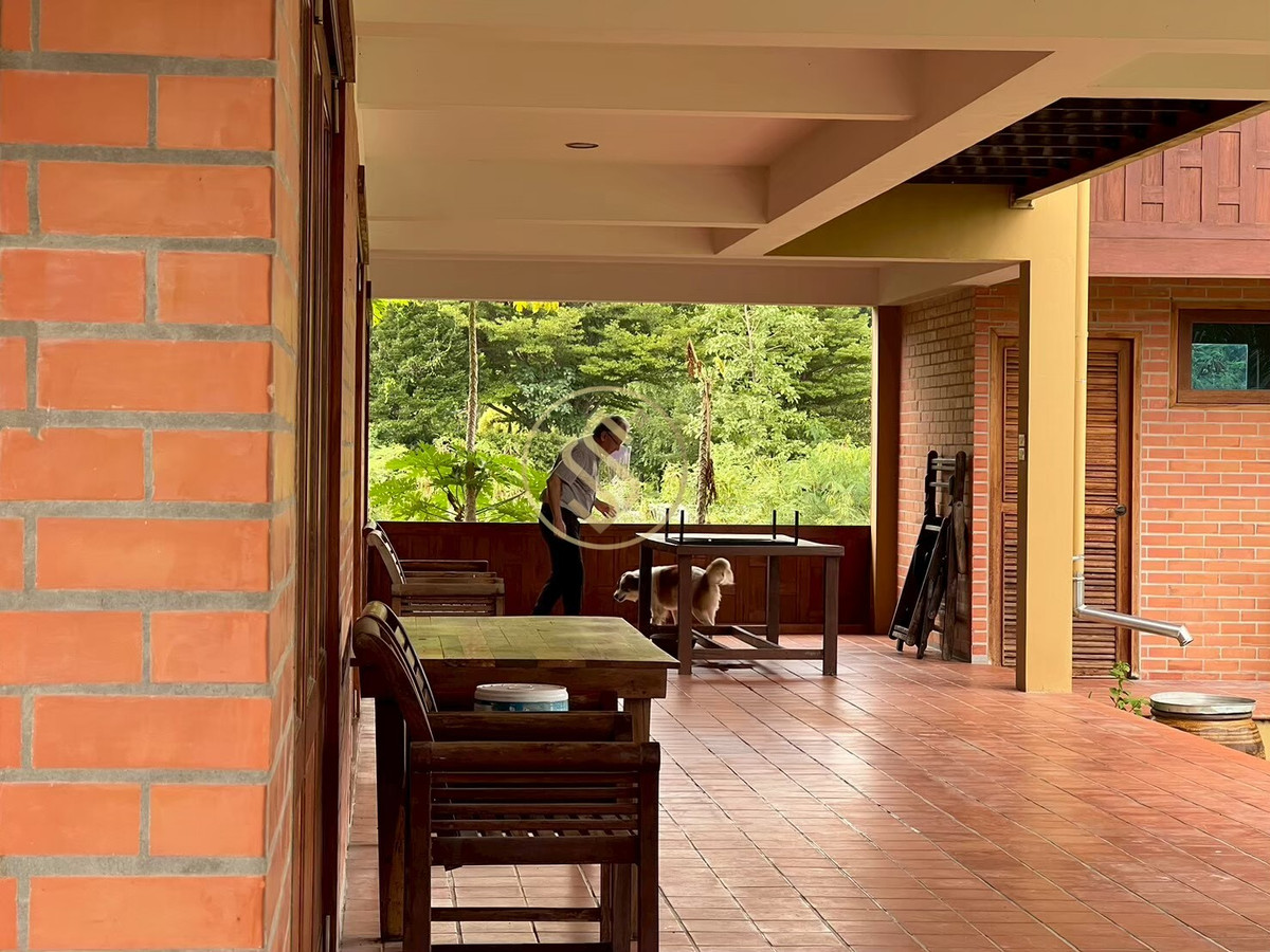 ขายบ้านชะอำ เพชรบุรี : ขายบ้านเรือนไทยไม้สักทั้งหลัง  ในโครงการ ปาล์มฮิลส์ กอล์ฟ คลับ แอนด์ เรสซิเดนซ์ ทำเลชะอำ ,เพชรบุรี