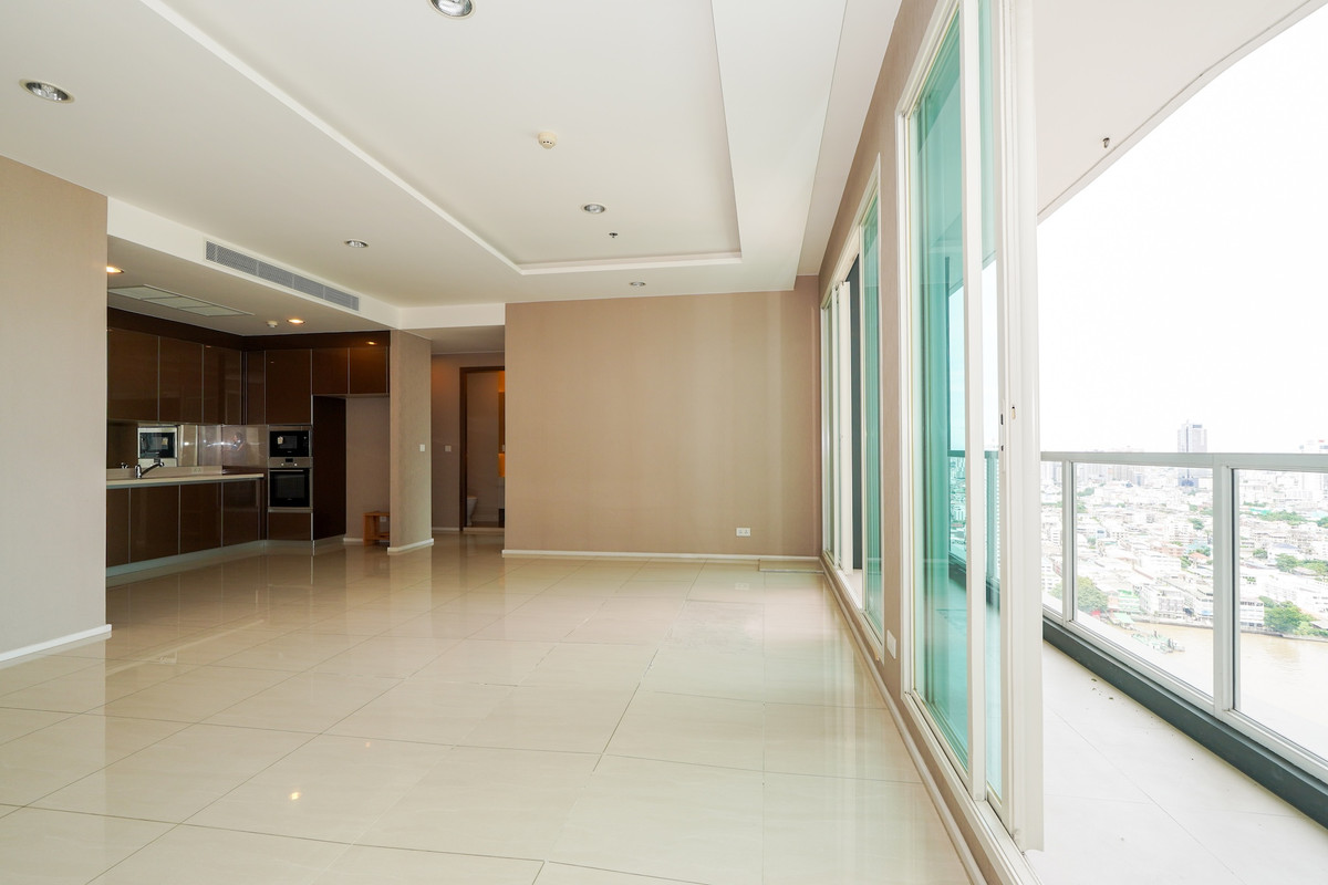 For SaleCondoSathorn, Narathiwat : Best Price🎉 River View Condo📍Menam Residence, 3 BR, 3 Parkings, Near Shrewsbury School