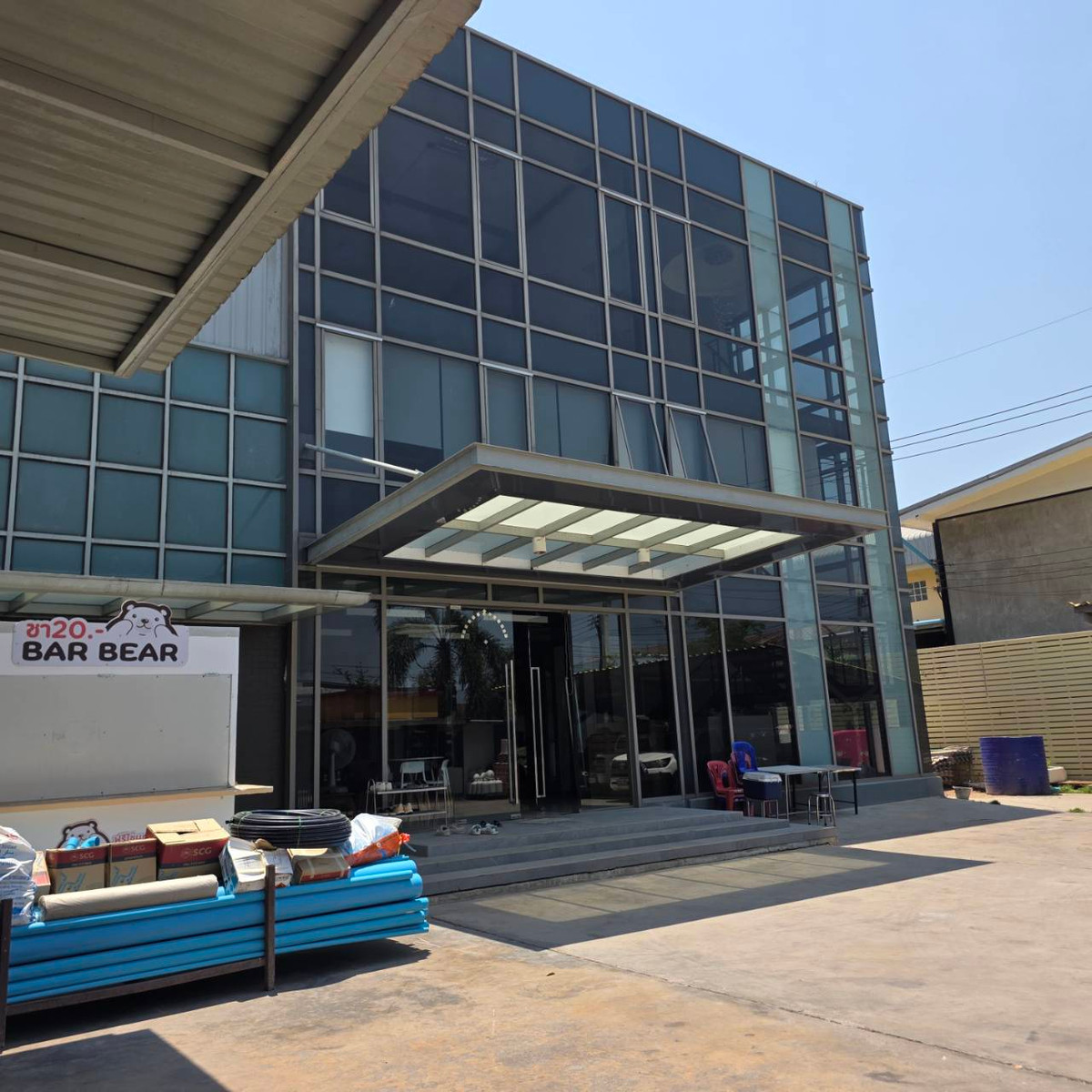 For SaleFactoryNonthaburi, Bang Yai, Bangbuathong : Land for sale with warehouse, factory, office and worker housing, price only 48 million baht.