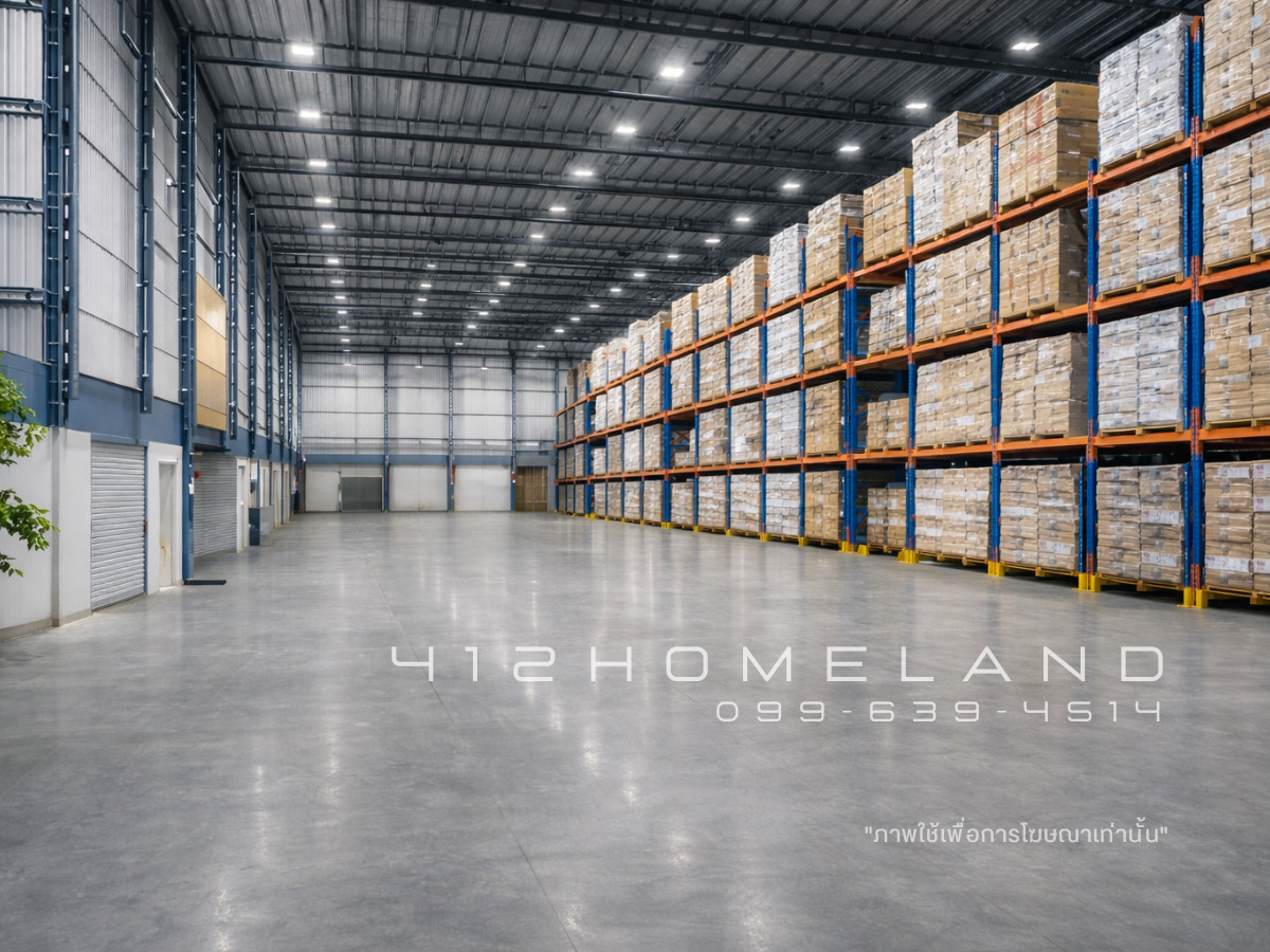 ให้เช่าโกดังฉะเชิงเทรา : เปิดจองแล้ว! โกดัง/โรงงานสร้างใหม่ ขนาด 1,400 - 3,500 ตร.ม.💜ผังสีม่วง บางนา-ตราด กม.35 