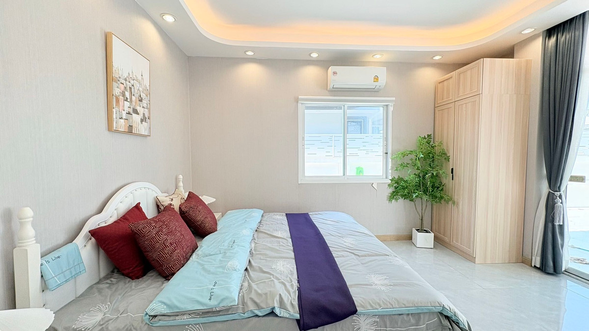 ขายพัทยา บางแสน ชลบุรี สัตหีบ : Pool villa for sale Pattaya tropical village phase 1 